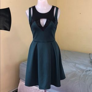 Emerald Green Party dress